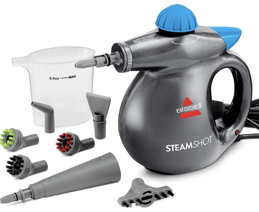 Bissell steam cleaner with attachments. 