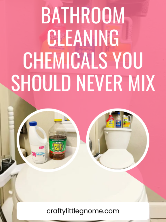 Bathroom Cleaning Chemicals You Should Never Mix