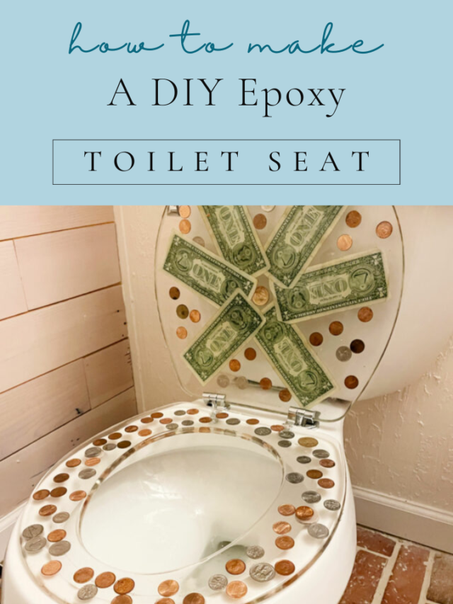 How to Make a DIY Epoxy Toilet Seat Lockdown Loo