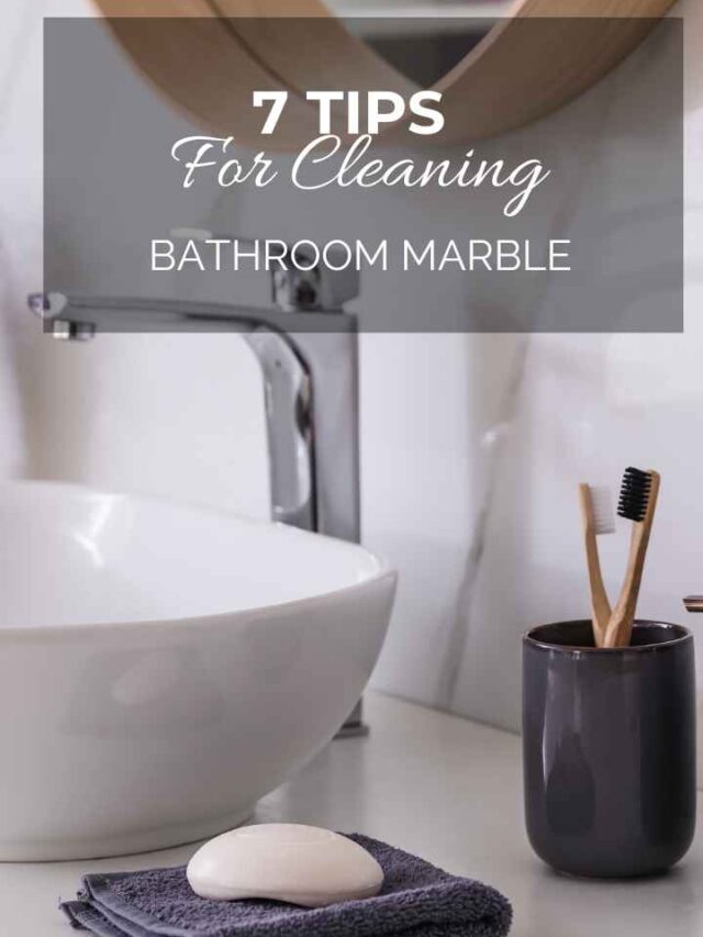 7 Tips for Cleaning Bathroom Marble - Lockdown Loo