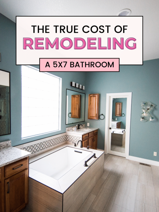 The True Cost of Remodeling a 5×7 Bathroom
